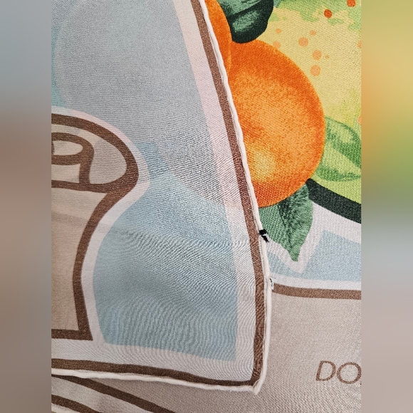 Dolce & Gabbana Silk Scarf - Picture 4 of 4